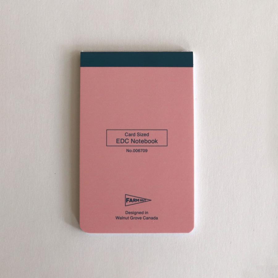 ノート・メモ帳 i ノート 方眼 メモ帳 FARM HUT EDC ノートブック （Every day carry