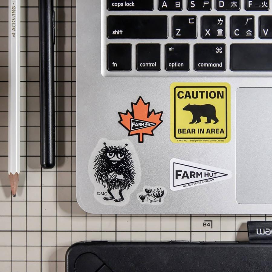 ステッカー FARM HUT トラベルステッカー 車 シール アウトドア 防水