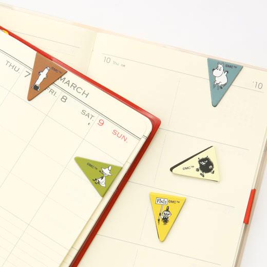 ブックマーカー ムーミン MOOMIN マグネットマーカー しおり ブックマーク クリップ 付箋 手帳 マグネット | HIGHTIDE | 05