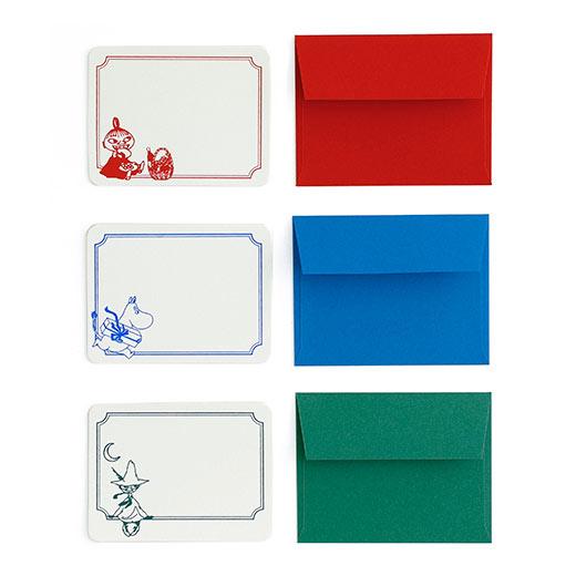 メッセージカード ミニ ムーミン MOOMIN ミニメッセージカード かわいい おしゃれ ギフト プレゼント | HIGHTIDE