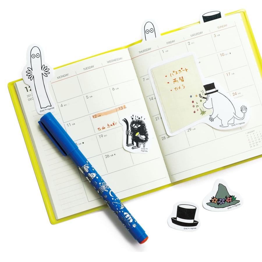 付箋 ムーミン MOOMIN ふせん メモ帳 北欧 グッズ 手帳 おしゃれ | MOOMIN
