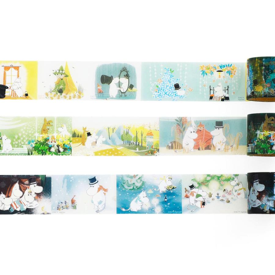 マスキングテープ ムーミン とうめいマスキングテープ マステ ムーミン 透明 北欧 ムーミングッズ | MOOMIN | 07