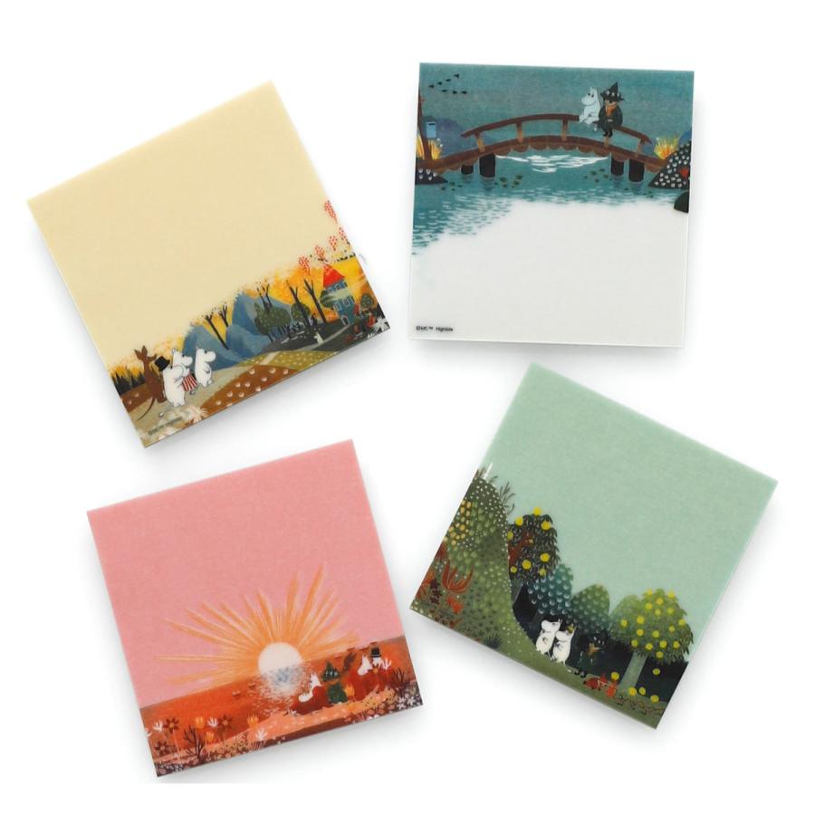 MOOMIN（ムーミン） 付箋 とうめいふせん 透明 グッズ ギフト メモ帳