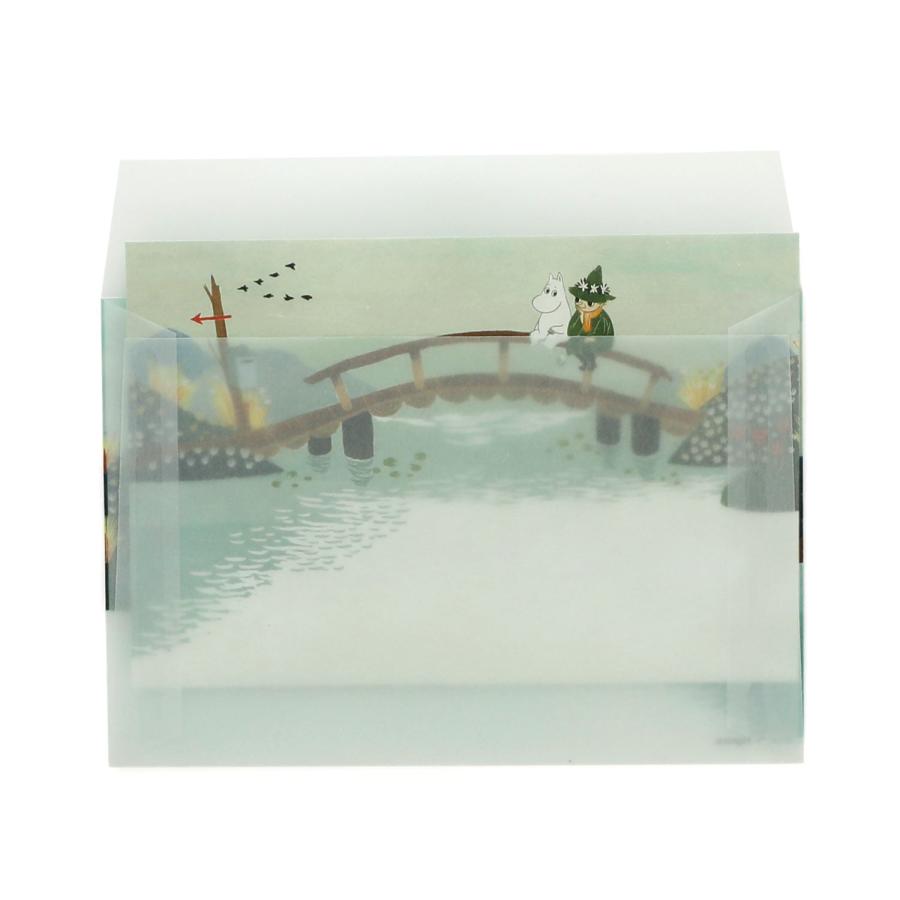 レターセット ムーミン MOOMIN トレペレター トレーシング 手紙 便箋 封筒 透け おしゃれ かわいい 大人 | MOOMIN | 07