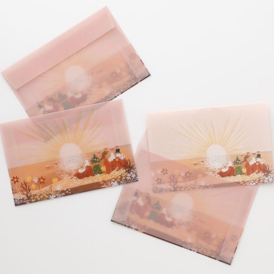 レターセット ムーミン MOOMIN トレペレター トレーシング 手紙 便箋 封筒 透け おしゃれ かわいい 大人 | MOOMIN | 11