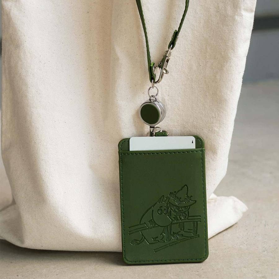 パスケース リール付き  定期入れ MOOMIN ムーミン パスケースレディース 子供用 通勤 カードケース 北欧 | MOOMIN | 17