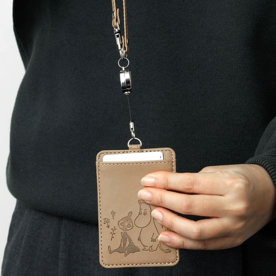 パスケース リール付き  定期入れ MOOMIN ムーミン パスケースレディース 子供用 通勤 カードケース 北欧 | MOOMIN | 11