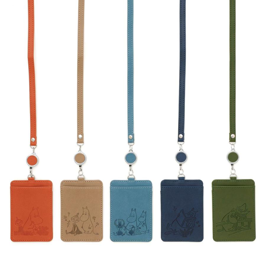 パスケース リール付き  定期入れ MOOMIN ムーミン パスケースレディース 子供用 通勤 カードケース 北欧 | MOOMIN | 12