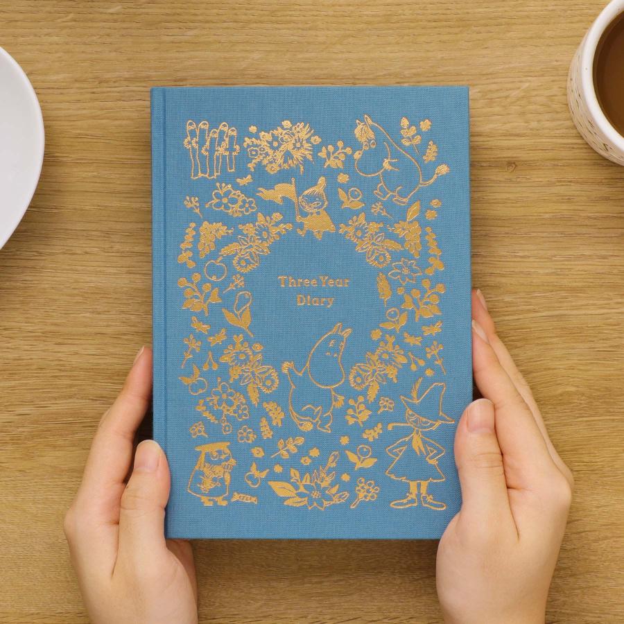 3年日記 Moomin ムーミン 日記帳 ダイアリー ログ 記録 三年 育児日記 ノート ミイ 北欧 かわいい おしゃれ お祝い ギフト プレゼント | HIGHTIDE