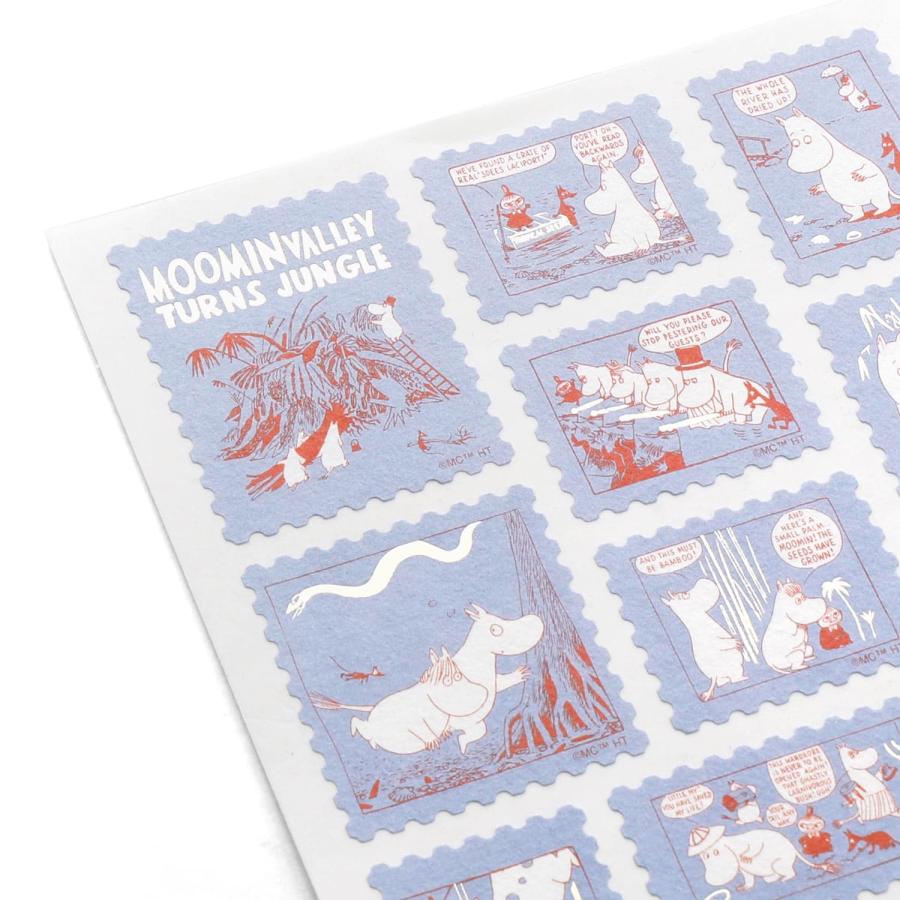 シール MOOMIN ムーミン 切手風シール ステッカー デコレーション ラッピング 手帳アクセサリー | MOOMIN | 07