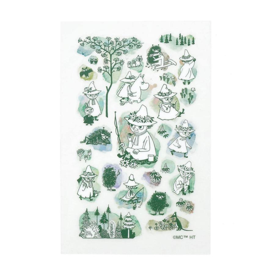 転写シート MOOMIN ムーミン カラー転写シール こする 手帳 日記 デコ デコレーション コラージュ おしゃれ DIY ミイ スナフキン ニョロニョロ かわいい | MOOMIN | 05