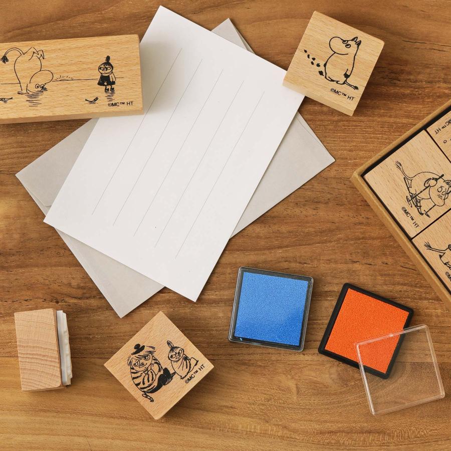 ムーミン スタンプセット インクパッド付き カラー ハンコ 判子 | MOOMIN | 13