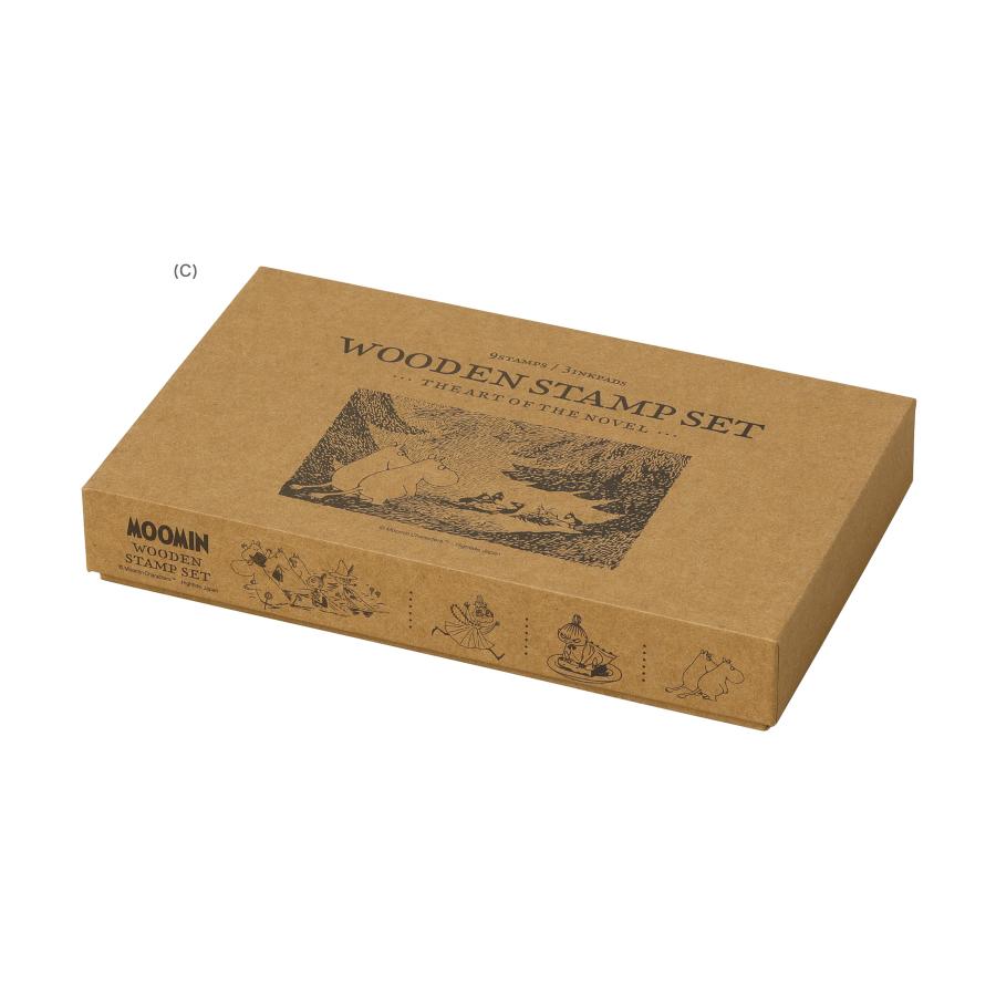 ムーミン スタンプセット インクパッド付き カラー ハンコ 判子 | MOOMIN | 09