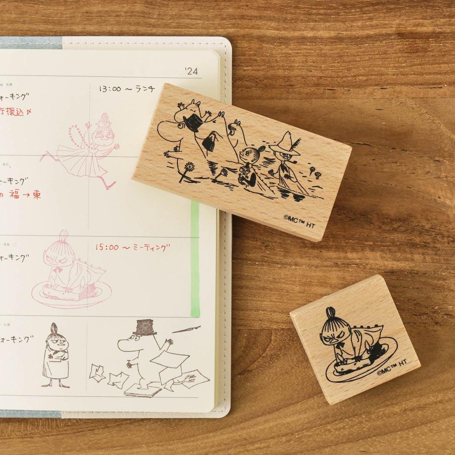 ムーミン スタンプセット インクパッド付き カラー ハンコ 判子 | MOOMIN | 10