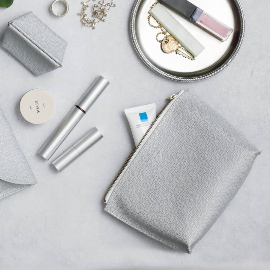 ポーチ Grains de sable サーブル ポーチ M 小物入れ メイクポーチ 化粧ポーチ マチ 大きめ おしゃれ 可愛い 旅行 トラベル | HIGHTIDE | 08