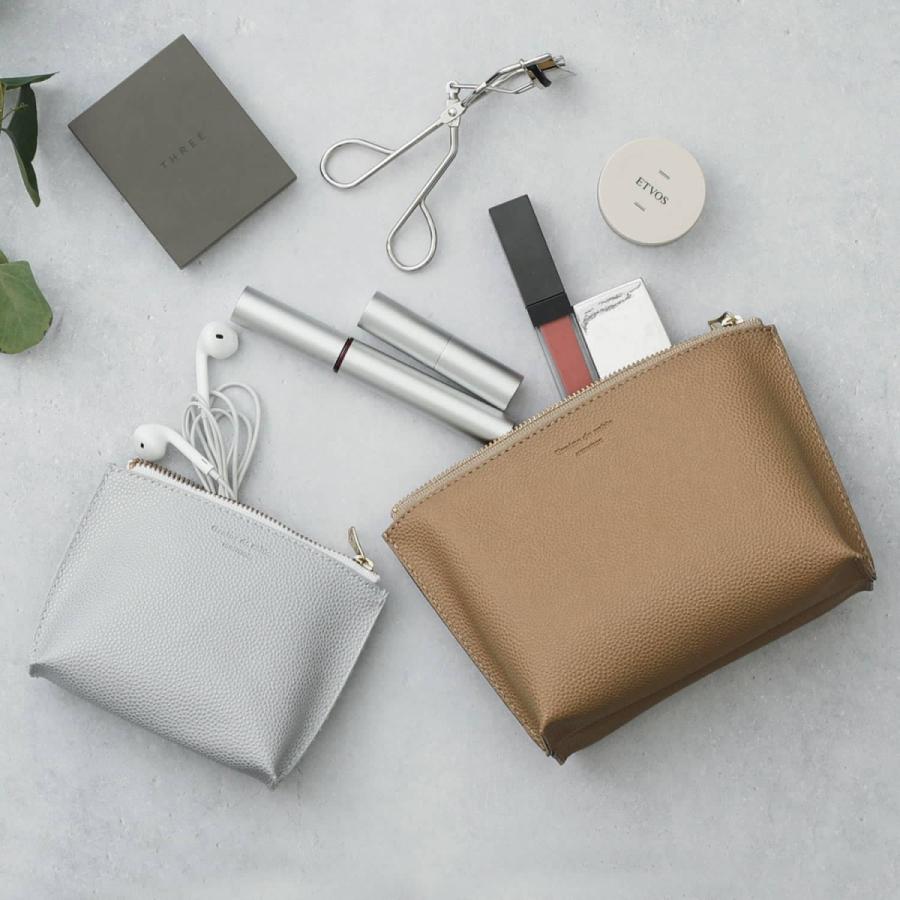 ポーチ Grains de sable サーブル ポーチ M 小物入れ メイクポーチ 化粧ポーチ マチ 大きめ おしゃれ 可愛い 旅行 トラベル | HIGHTIDE | 11