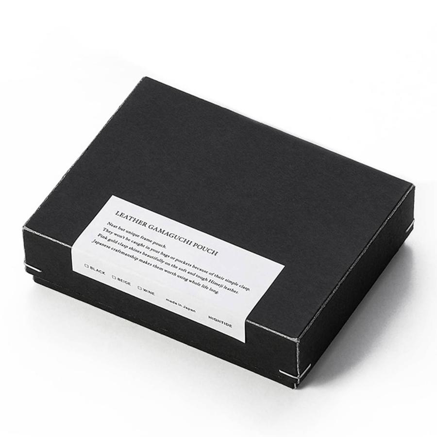 コインケース レザーがま口ポーチ (S) アクセサリー キー 印鑑 イヤホン リップ 収納 革 旅行 トラベル | HIGHTIDE | 07