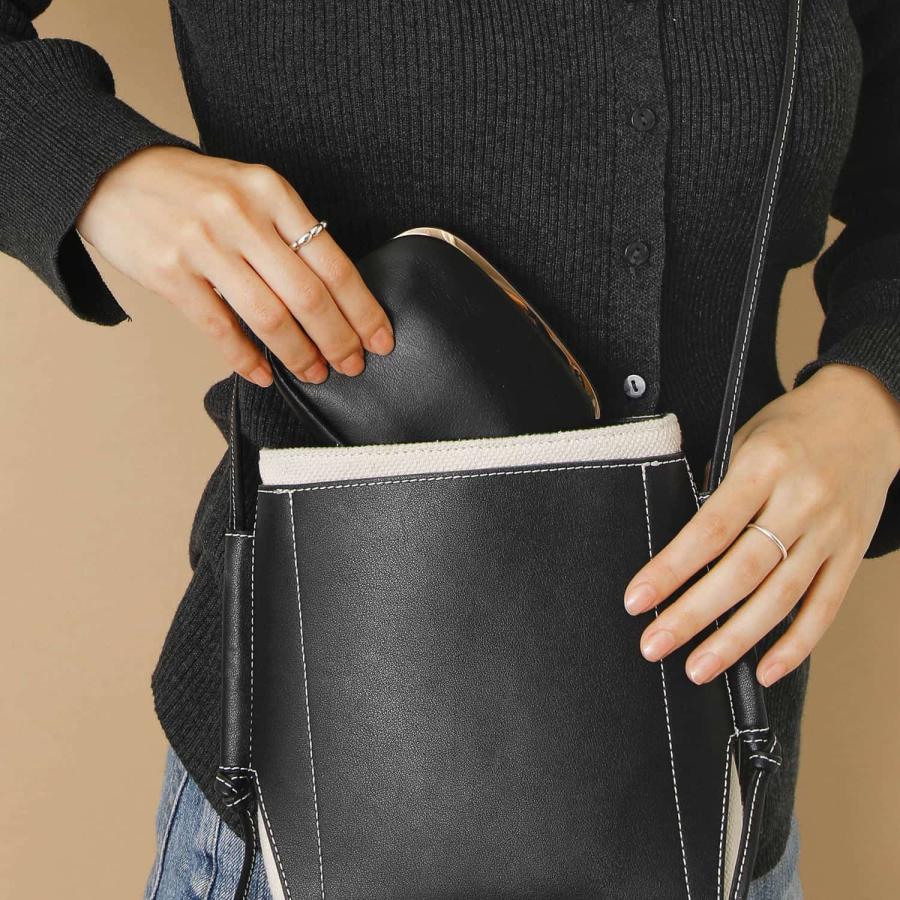 HIGHTIDE 財布 レディース レザーがま口ポーチ (M) 直営店限定