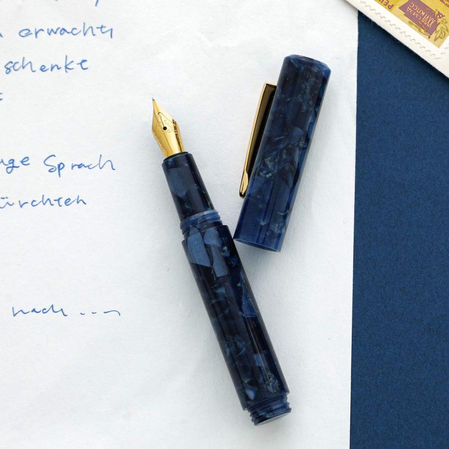 万年筆 attache アタシェ マーブル万年筆 F コンパクト 小さい 短い かわいい 高見え ギフト 女性 男性 入学祝い 入園祝い | HIGHTIDE | 18