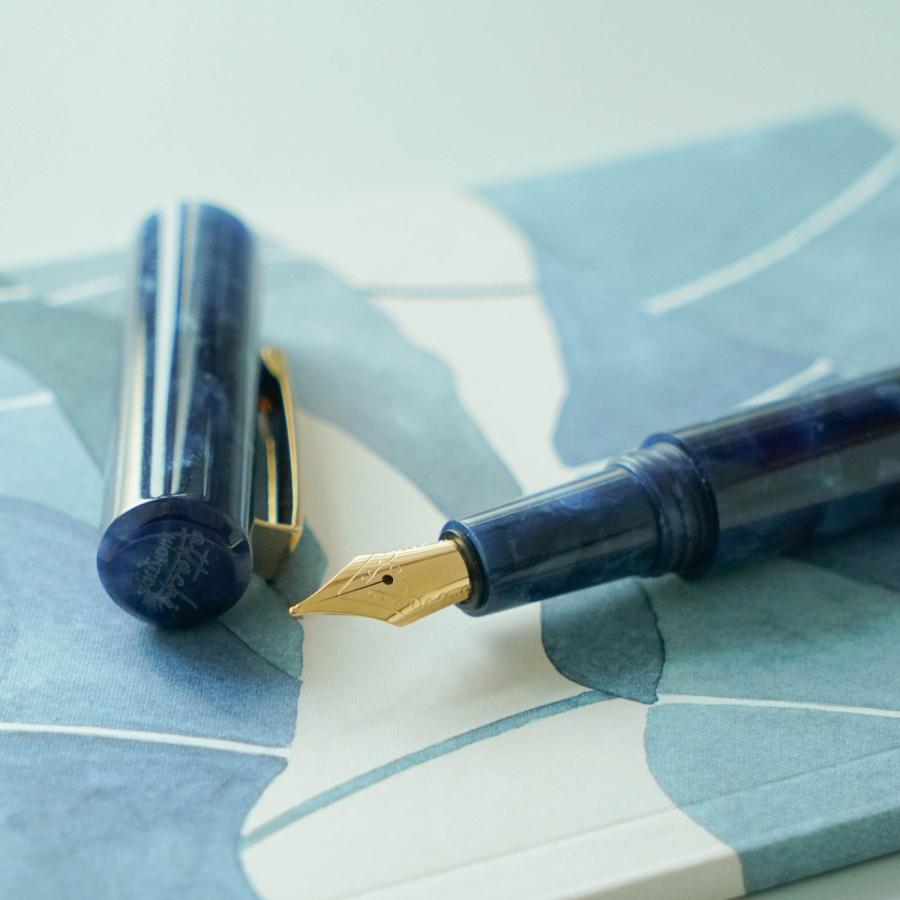 HIGHTIDE 万年筆 attache アタシェ マーブル万年筆 F コンパクト HIGHTIDE 万年筆 attache アタシェ マーブル万年筆 F コンパクト