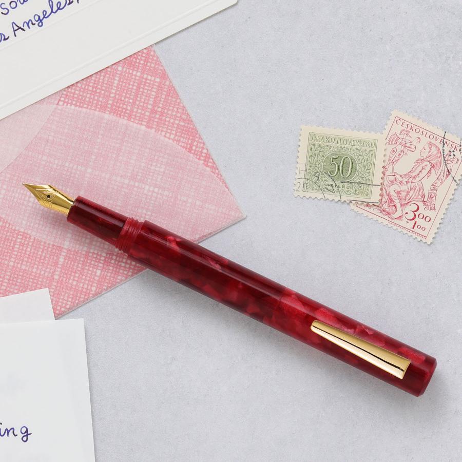 万年筆 attache アタシェ マーブル万年筆 F コンパクト 小さい 短い かわいい 高見え ギフト 女性 男性 入学祝い 入園祝い | HIGHTIDE | 14