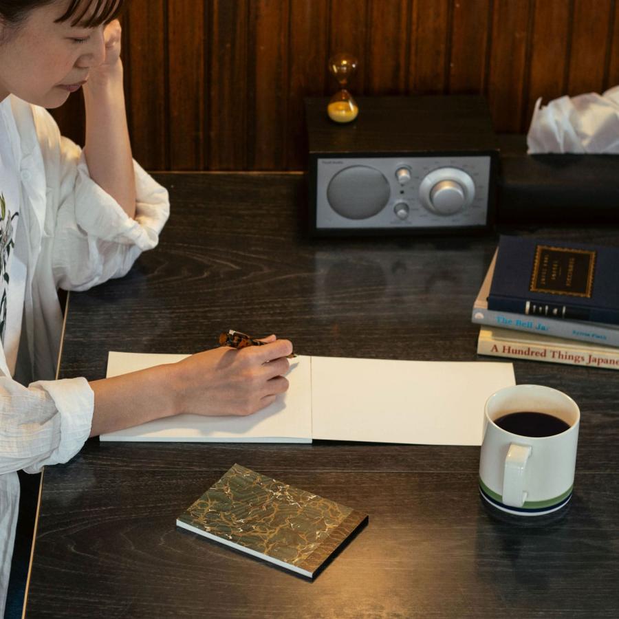 メモ帳 attache アタシェ レタープレスメモパッド A5 ノート 活版印刷 フールス紙 高級 ギフト おしゃれ | HIGHTIDE | 09