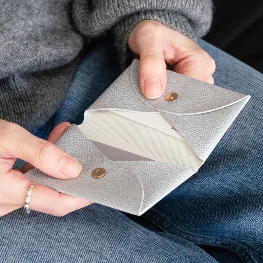 名刺入れ レディース Grains de sable サーブル 名刺ケース カードケース メンズ 男性 女性 二つ折り 20代 30代 40代 マグネット 磁石 軽量 おしゃれ | HIGHTIDE | 12