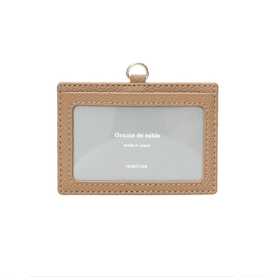 IDカードホルダー Grains de sable サーブル 社員証入れ ケース 横 レディース | HIGHTIDE | 09