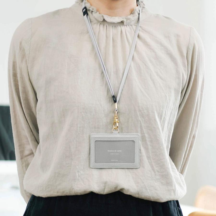 IDカードホルダー Grains de sable サーブル 社員証入れ ケース 横 レディース | HIGHTIDE | 10