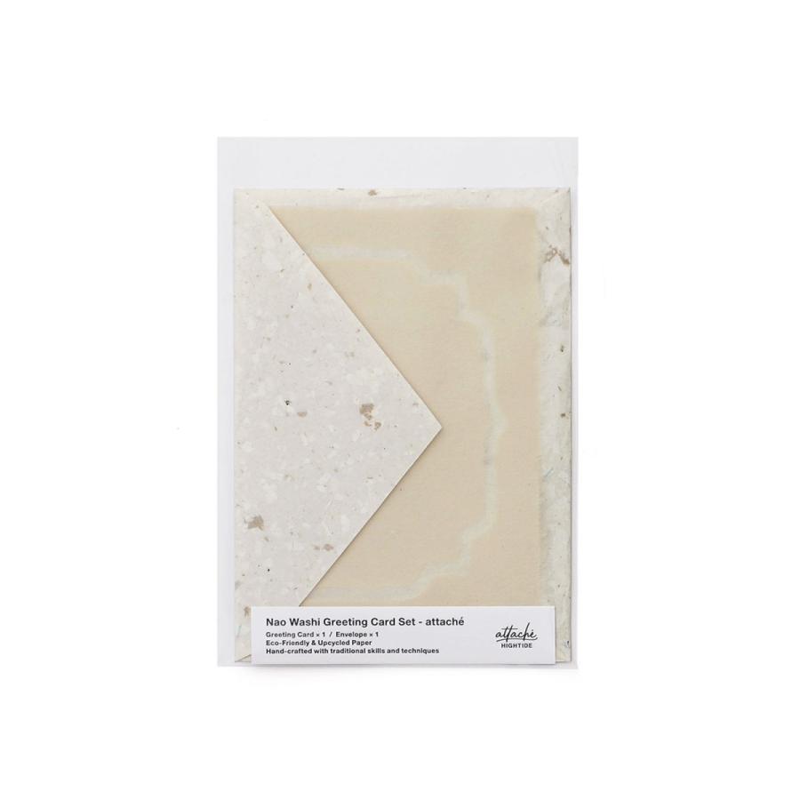 メッセージカード attache アタシェ 名尾和紙グリーティングカードセット 和紙 日本製 おしゃれ | HIGHTIDE | 03