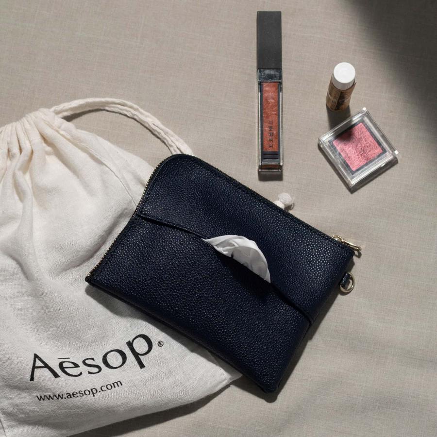 ポケットティッシュケース ポーチと一体型 Grains de sable ポケットティッシュポーチ カバー 収納 小物入れ メイク 化粧品 サニタリー コスメ 旅行 | HIGHTIDE | 15