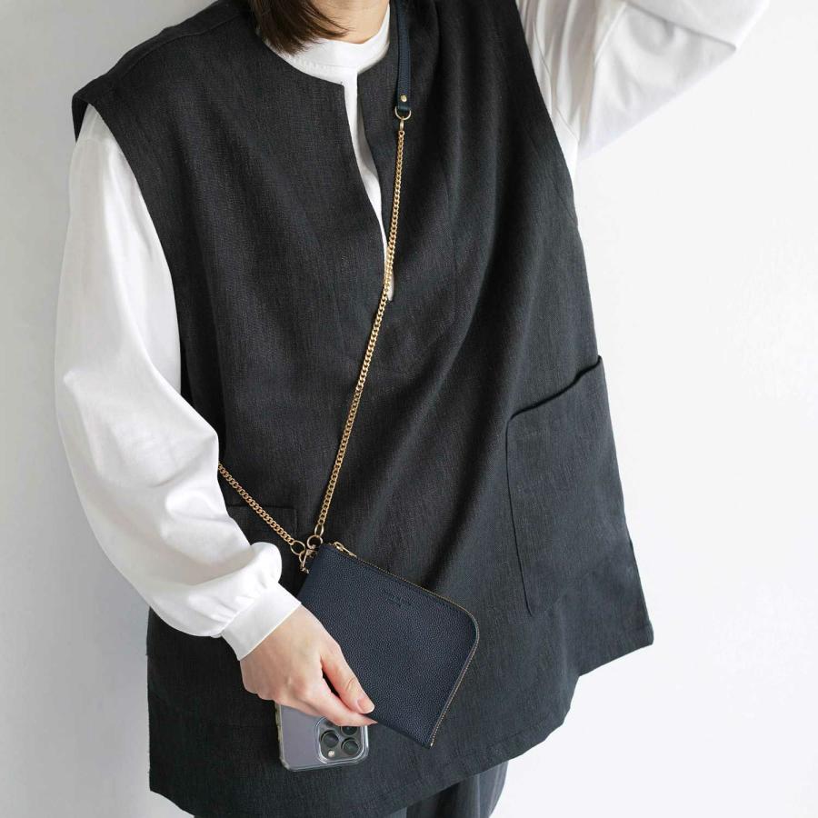 ポケットティッシュケース ポーチと一体型 Grains de sable ポケットティッシュポーチ カバー 収納 小物入れ メイク 化粧品 サニタリー コスメ 旅行 | HIGHTIDE | 19