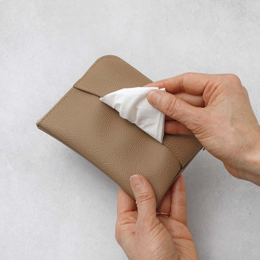 ポケットティッシュケース ポーチと一体型 Grains de sable ポケットティッシュポーチ カバー 収納 小物入れ メイク 化粧品 サニタリー コスメ 旅行 | HIGHTIDE | 09