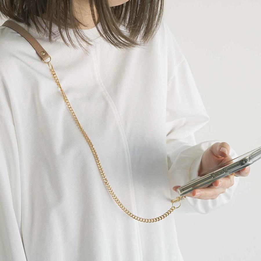 スマホショルダー Grains de sable サーブル チェーンストラップ ショルダー ネックストラップ 肩掛け おしゃれ レディース 紐 肩ひも | HIGHTIDE | 17