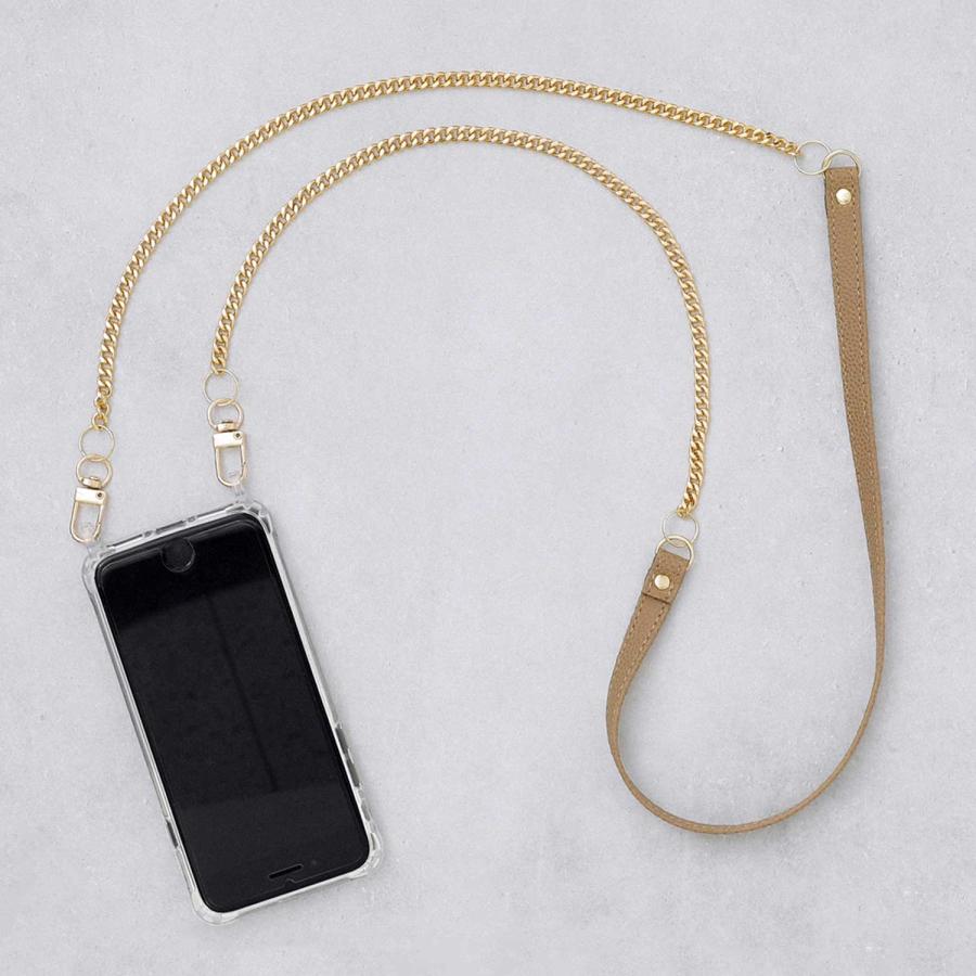 スマホショルダー Grains de sable サーブル チェーンストラップ ショルダー ネックストラップ 肩掛け おしゃれ レディース 紐 肩ひも | HIGHTIDE | 18