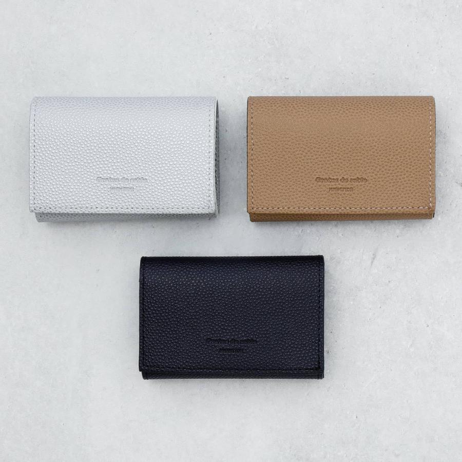 レディース 三つ折り財布  Grains de sable Trifold Wallet サーブル 三つ折り財布 ミニ財布 コンパクト 札入れ コインケース 小銭入れ サブ財布 結婚式 ライブ | HIGHTIDE | 16