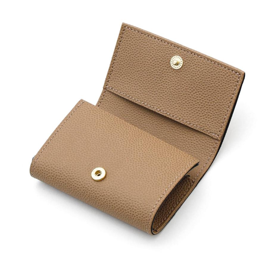 レディース 三つ折り財布  Grains de sable Trifold Wallet サーブル 三つ折り財布 ミニ財布 コンパクト 札入れ コインケース 小銭入れ サブ財布 結婚式 ライブ | HIGHTIDE | 06