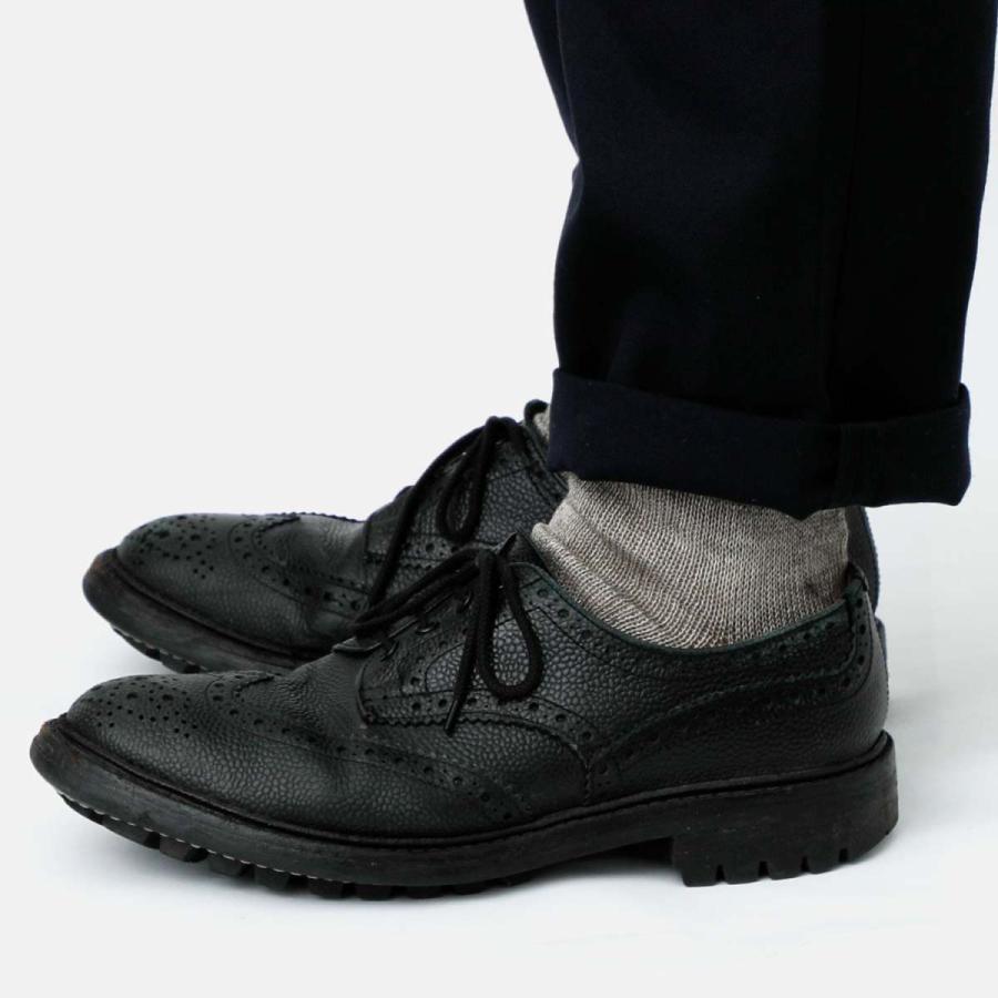 靴下 メンズ OBSCURE SOCKS M - ILEX オブスキュアソックス アイレックス 麻 ソックス リネン クルーソックス | HIGHTIDE | 05