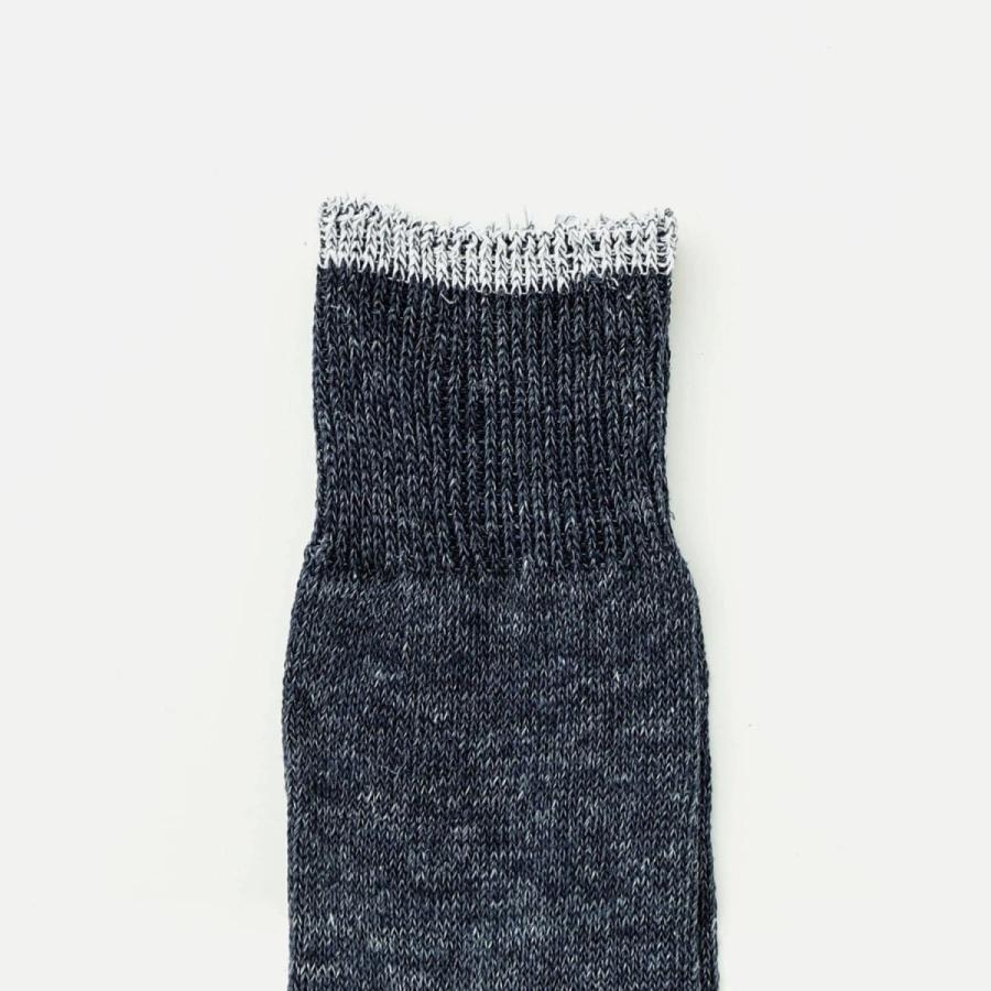 靴下 メンズ OBSCURE SOCKS M - ILEX オブスキュアソックス アイレックス 麻 ソックス リネン クルーソックス | HIGHTIDE | 10