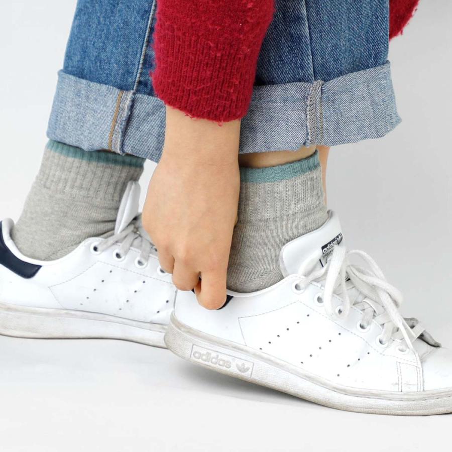 靴下 レディース OBSCURE SOCKS W - SERISSA オブスキュアソックス セリッサ ローゲージソックス オーガニックコットン くるぶしソックス ショート丈 | HIGHTIDE | 05