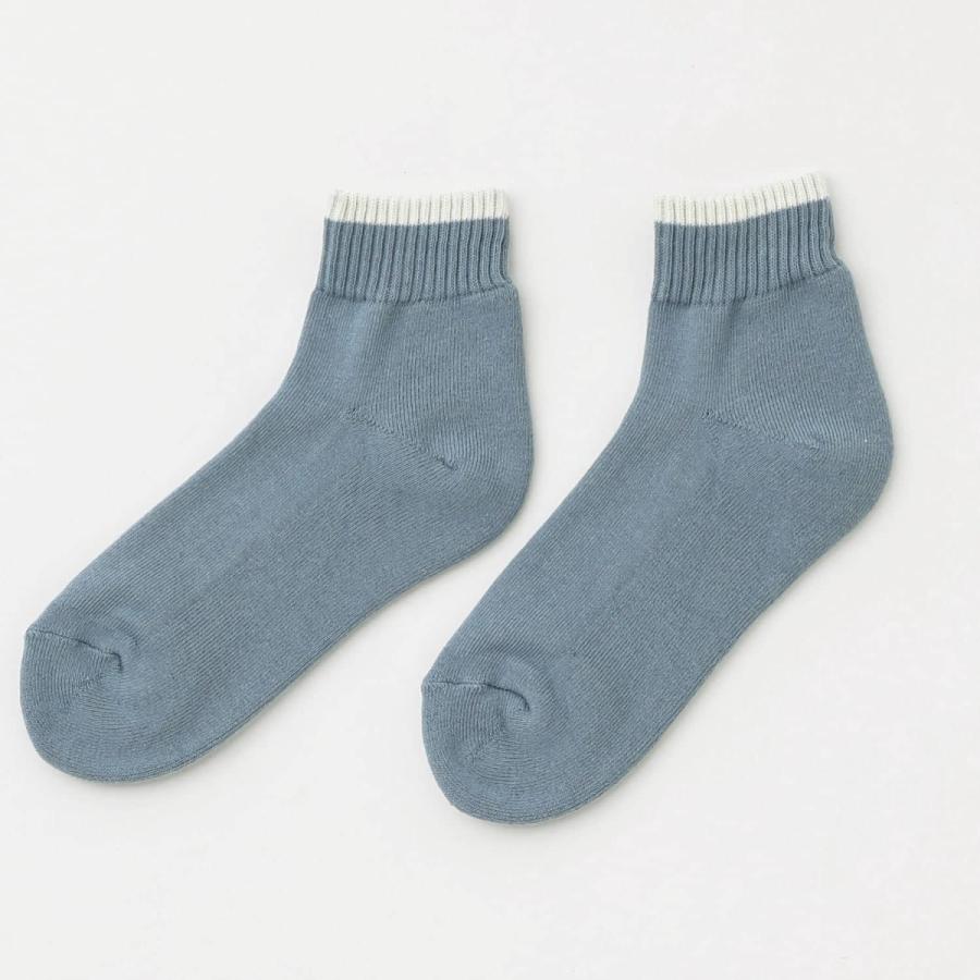 靴下 レディース OBSCURE SOCKS W - SERISSA オブスキュアソックス セリッサ ローゲージソックス オーガニックコットン くるぶしソックス ショート丈 | HIGHTIDE | 07