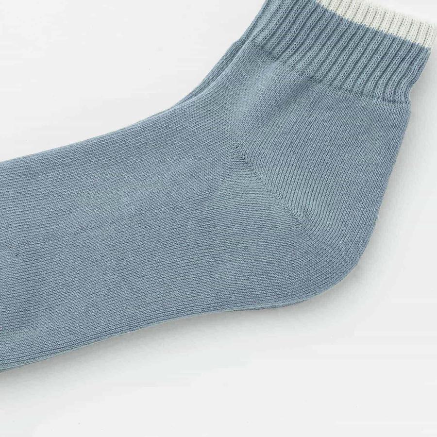 靴下 レディース OBSCURE SOCKS W - SERISSA オブスキュアソックス セリッサ ローゲージソックス オーガニックコットン くるぶしソックス ショート丈 | HIGHTIDE | 09