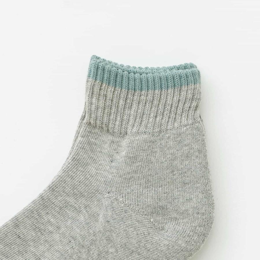 靴下 レディース OBSCURE SOCKS W - SERISSA オブスキュアソックス セリッサ ローゲージソックス オーガニックコットン くるぶしソックス ショート丈 | HIGHTIDE | 10