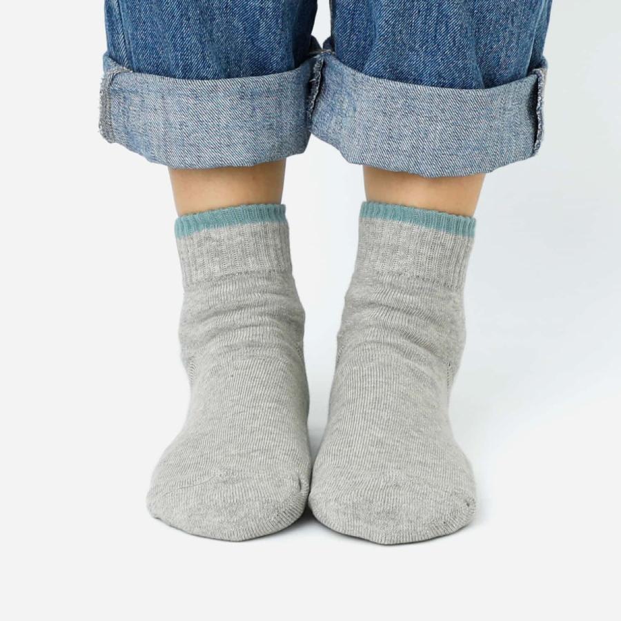 靴下 レディース OBSCURE SOCKS W - SERISSA オブスキュアソックス セリッサ ローゲージソックス オーガニックコットン くるぶしソックス ショート丈 | HIGHTIDE | 12