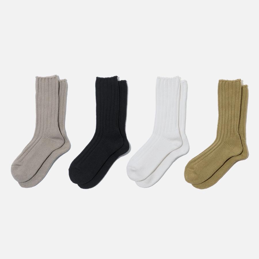 靴下 メンズ OBSCURE SOCKS M - MAGNOLIA オブスキュアソックス マグノリア ローゲージソックス コットン ソックス クルーソックス | OBSCURE SOCKS | 19