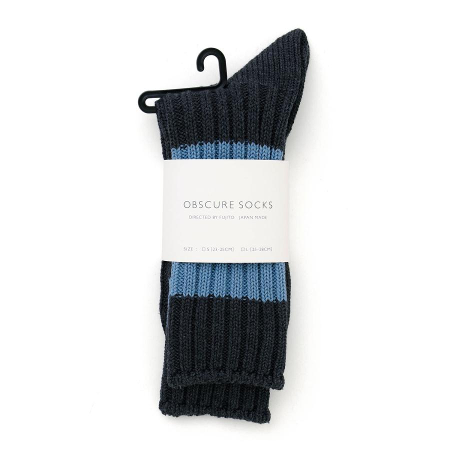 靴下 メンズ OBSCURE SOCKS M - MAGNOLIA オブスキュアソックス マグノリア ローゲージソックス コットン ソックス クルーソックス | OBSCURE SOCKS | 14