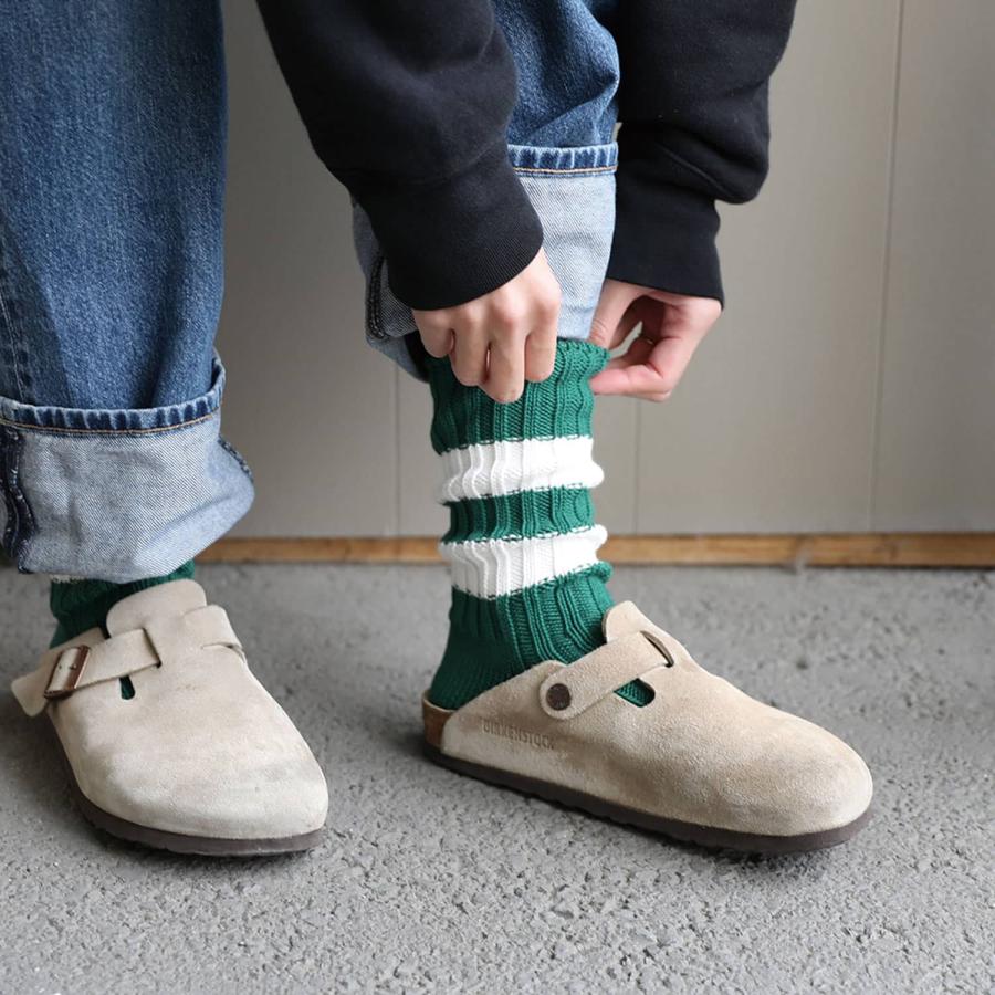 靴下 レディース OBSCURE SOCKS W - MAGNOLIA オブスキュアソックス マグノリア  ローゲージソックス コットン ソックス クルーソックス | OBSCURE SOCKS