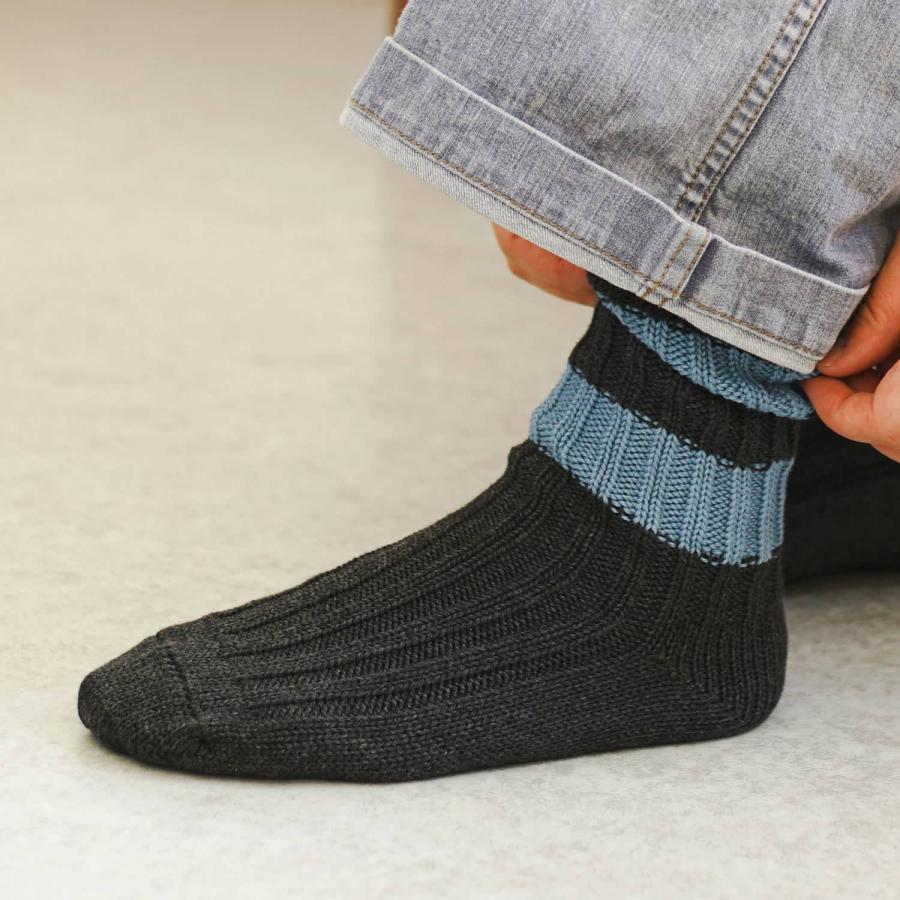 靴下 レディース OBSCURE SOCKS W - MAGNOLIA オブスキュアソックス マグノリア  ローゲージソックス コットン ソックス クルーソックス | OBSCURE SOCKS | 22