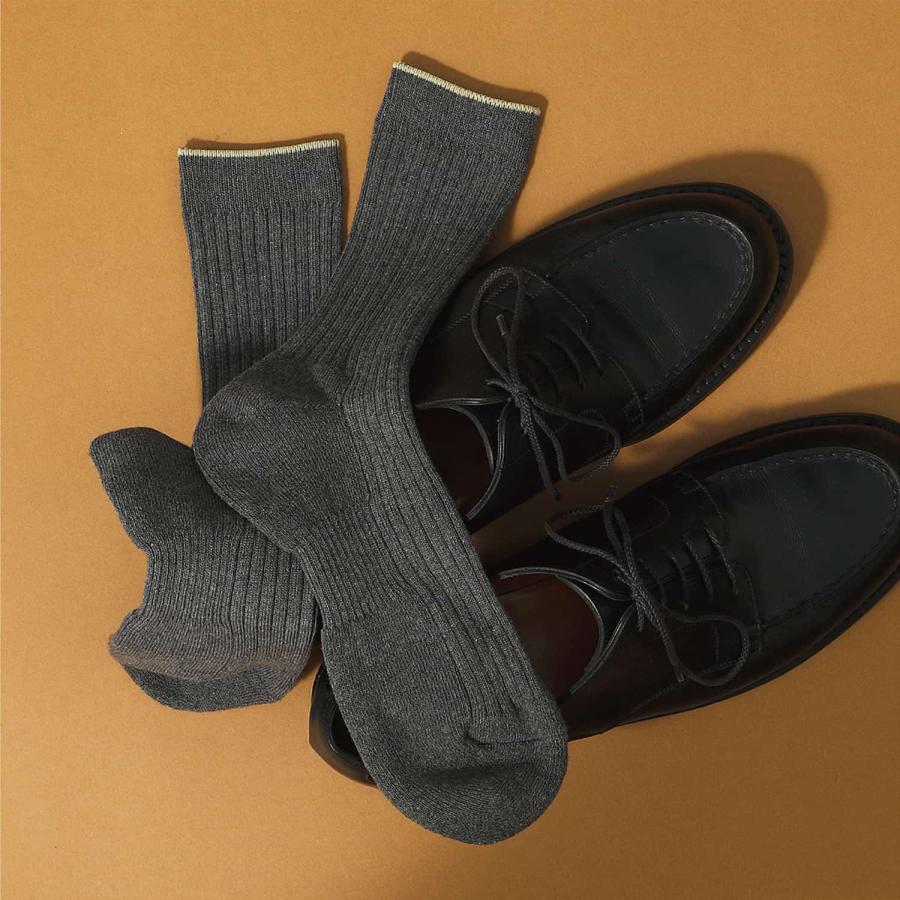 靴下 メンズ 25-28cm OBSCURE SOCKS M KERRIA オブスキュアソックス ケリア コットン 日本製 抗菌 消臭 クッション ズレ防止 おしゃれ | OBSCURE SOCKS | 16