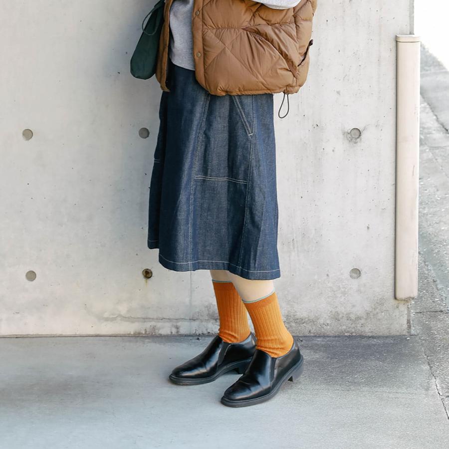 靴下 レディース 23-25cm OBSCURE SOCKS W KERRIA  オブスキュアソックス ケリア ソックス コットン 日本製 抗菌 消臭 クッション ズレ防止 パイル編み おしゃれ | OBSCURE SOCKS | 20